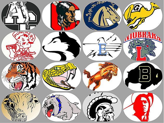 Wyoming High School Mascot Collage