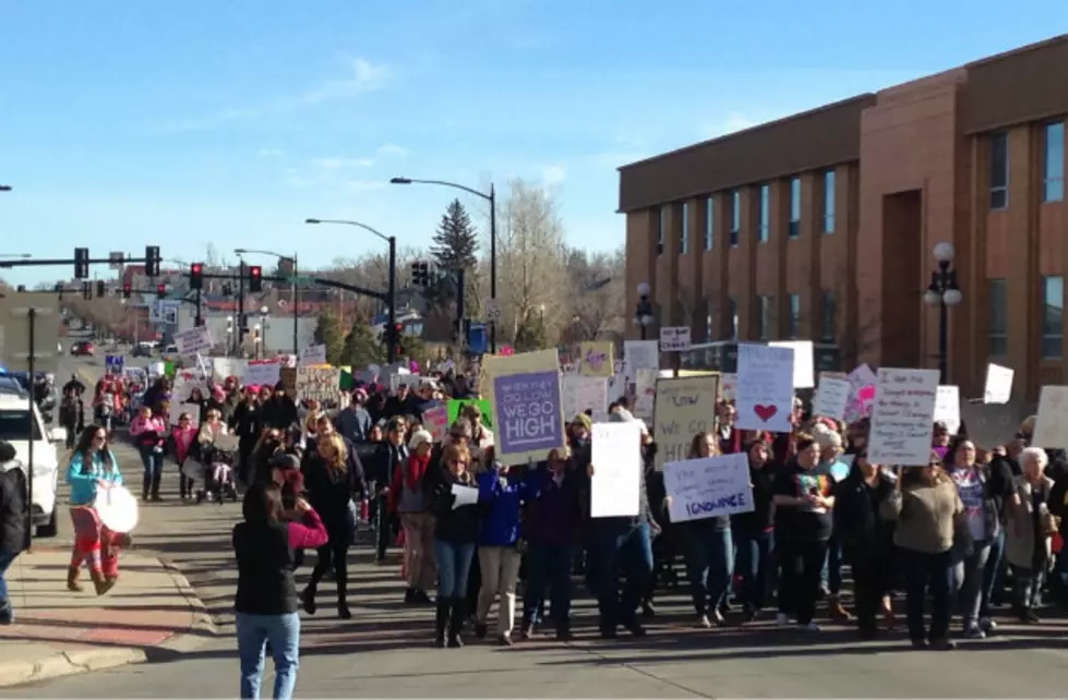 Women’s March Underway in Casper